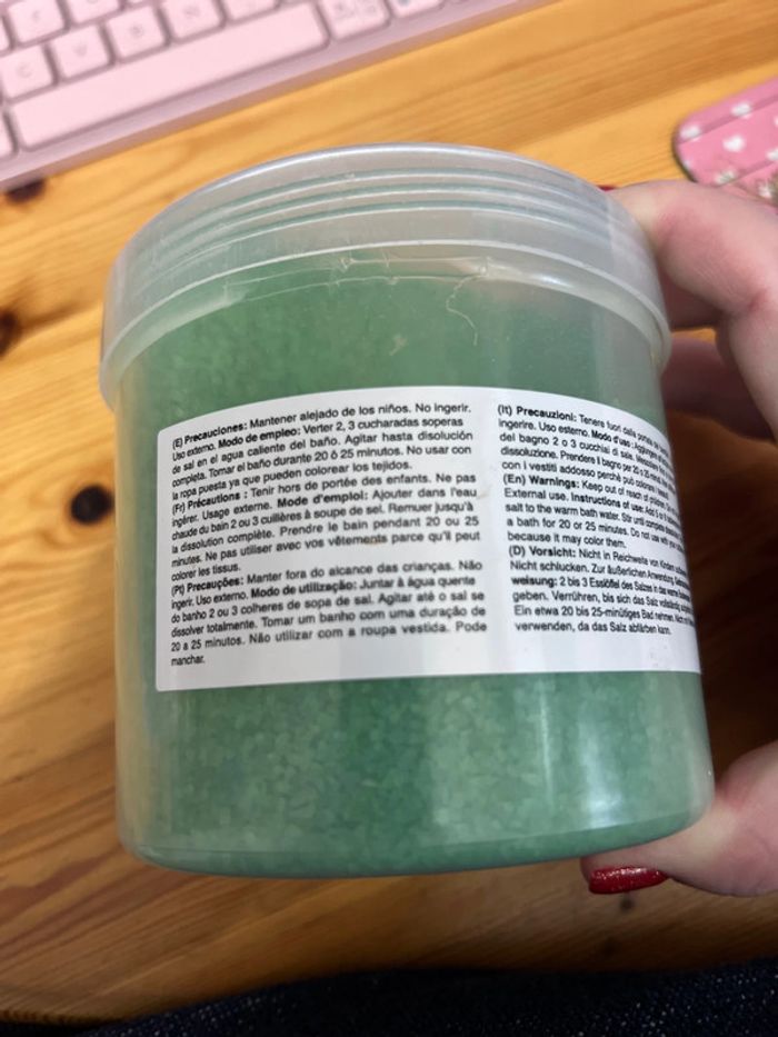 Sels de bain à la pomme - photo numéro 2