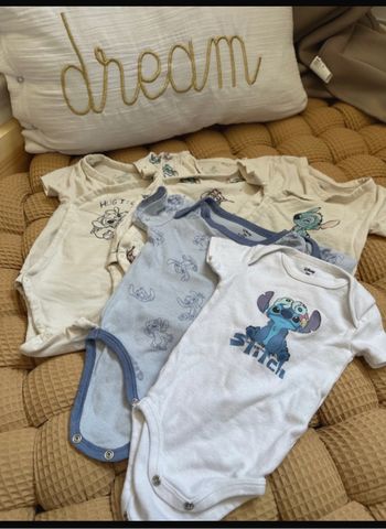 Lot bodies Stitch 3 mois