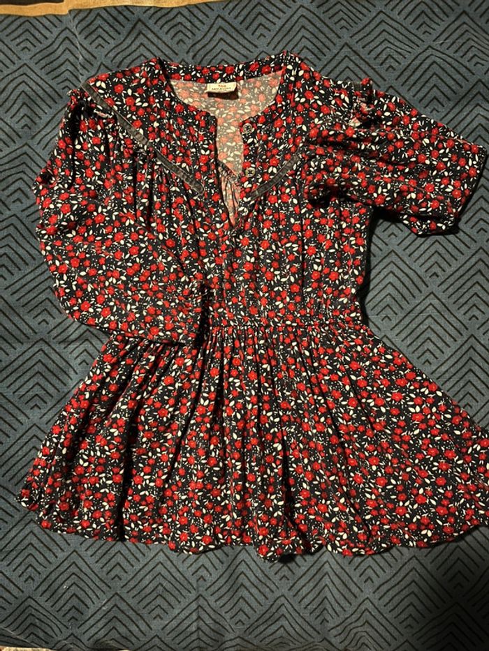 Robe fleurie automne/hiver