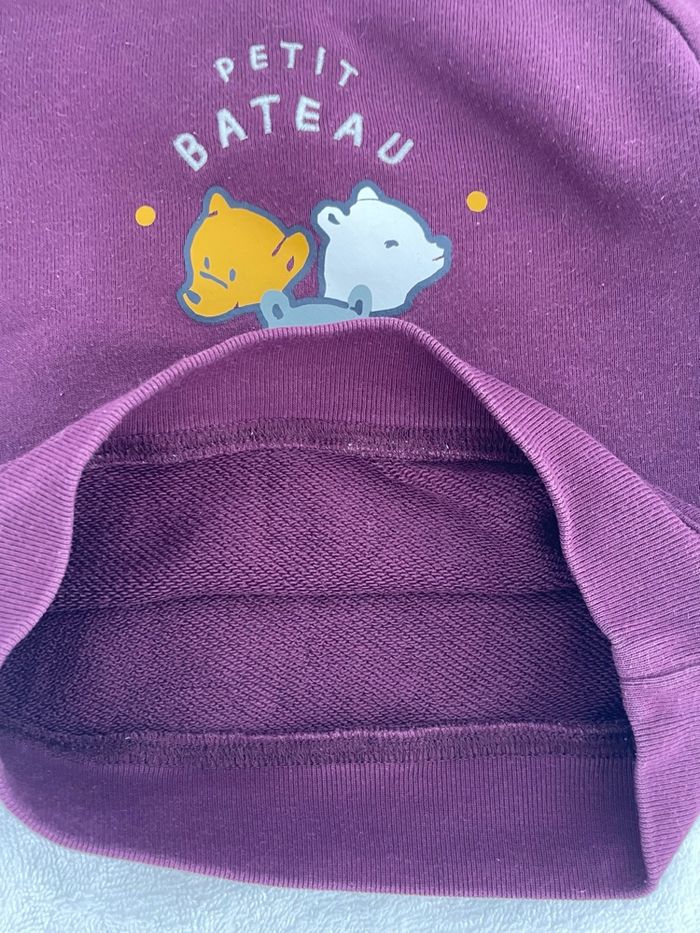Sweat Petit Bateau 18 mois - photo numéro 3