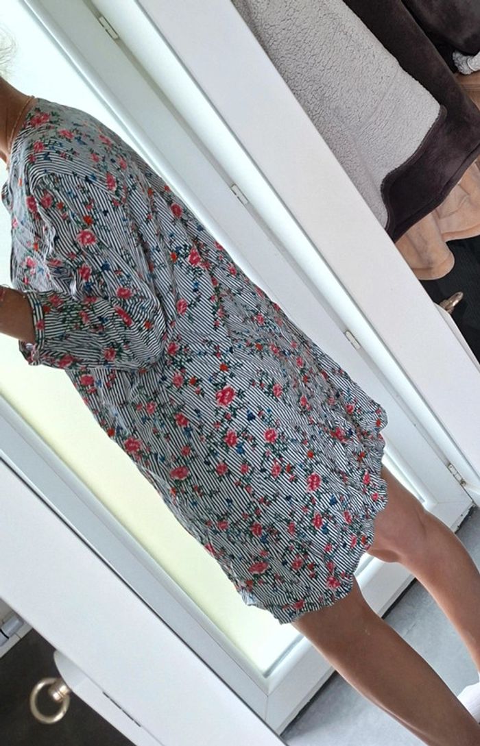 Robe fleurie fluide longue - photo numéro 4