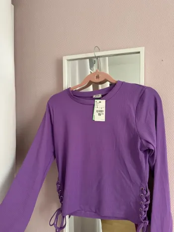 Top violet neuf avec étiquette - Pimkie