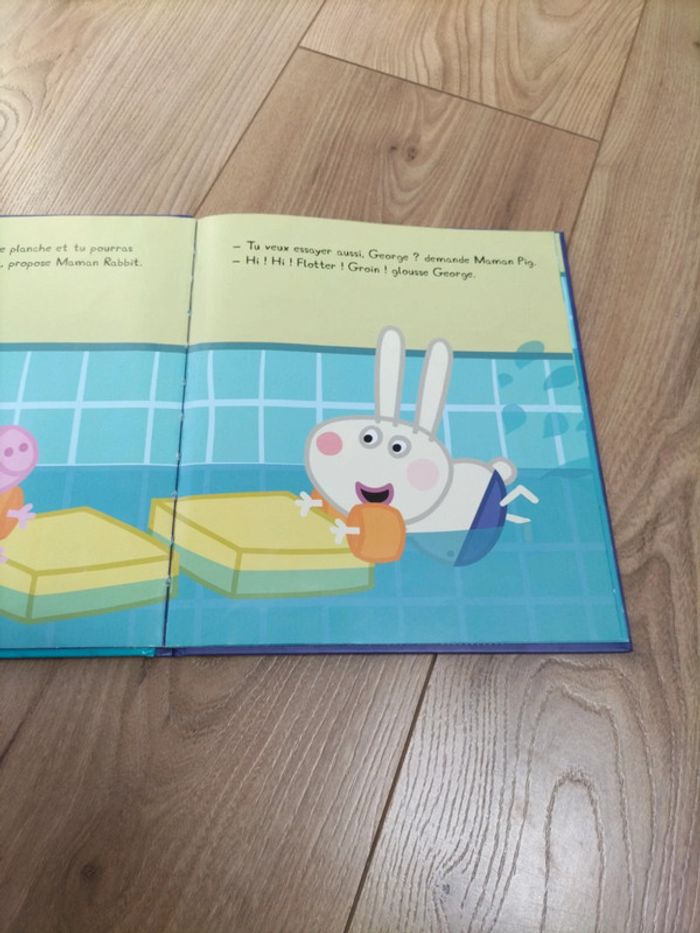 Livre Peppa Pig va à la piscine - photo numéro 2