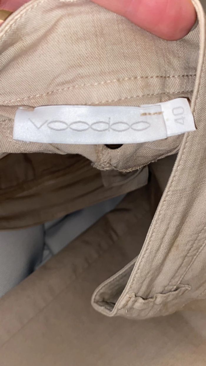 Pantalon 3/4 femme taille 40 - photo numéro 2