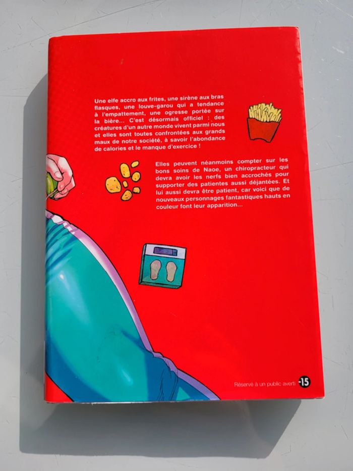 Manga tomes 1 et 2 : 50 Nuances de Gras, l'elfe qui aimait trop les frites 🍟 - photo numéro 4