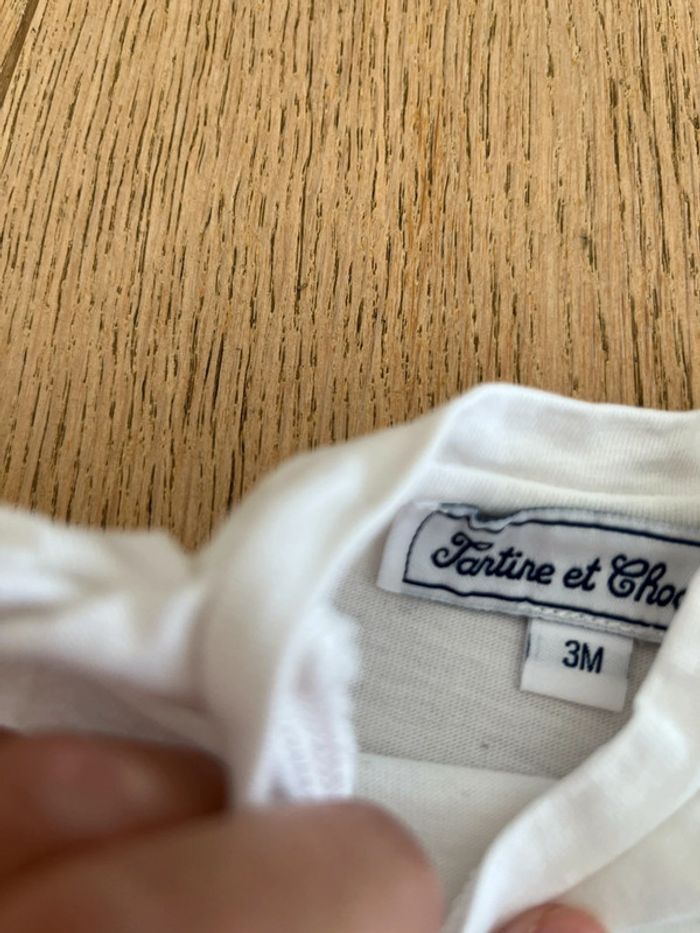 TEE shirt tartine et chocolat - photo numéro 2