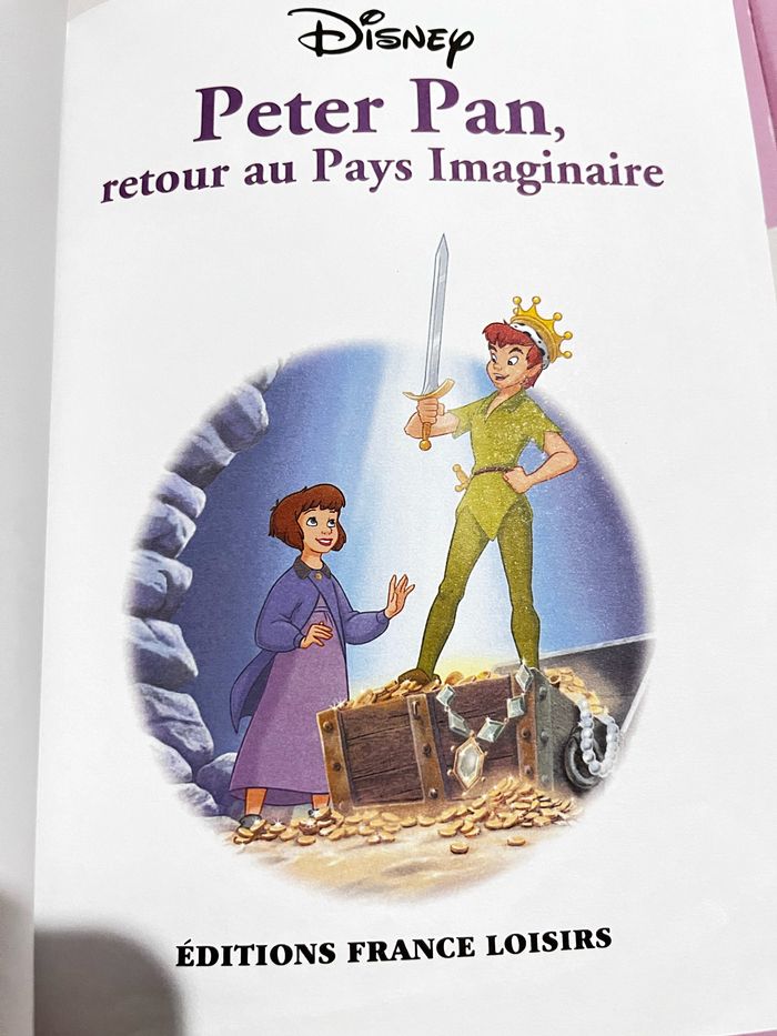 Livre Walt Disney : Peter Pan, le retour au pays imaginaire - photo numéro 3