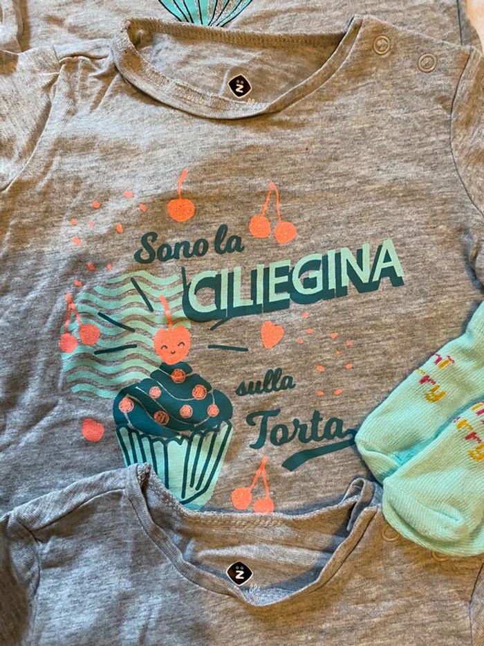 Lot de 3 t-shirts 6 mois - photo numéro 4