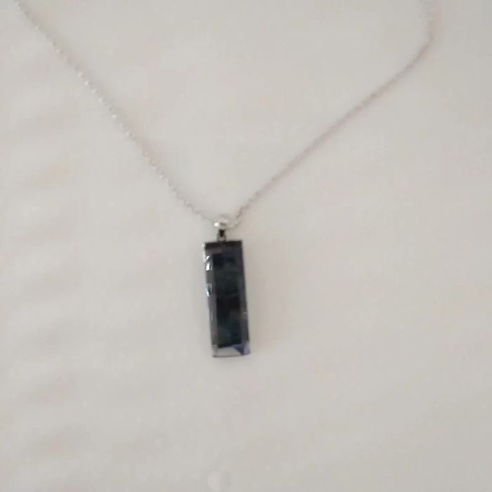 Pendentif avec Zirconium bleu foncé