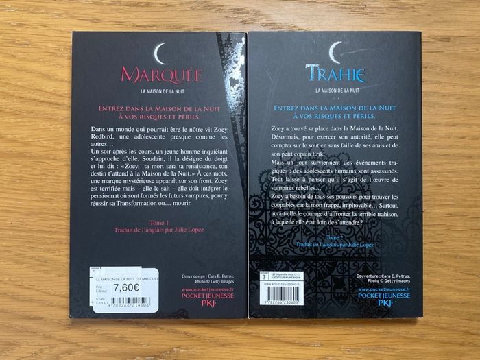 Lot de 2 livres La maison de la nuit de PC Cast et K. Cast - photo numéro 4