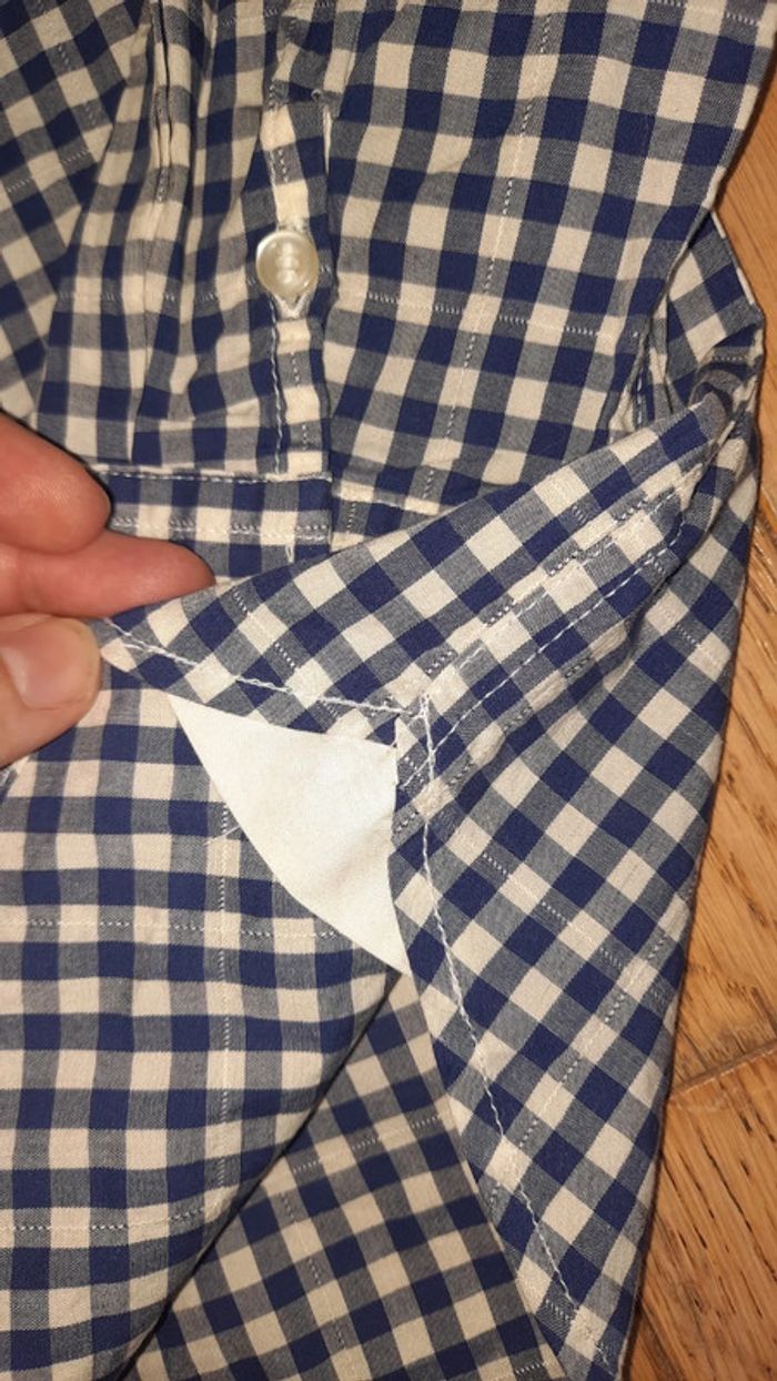 Chemise serge blanco 10 ans - photo numéro 3