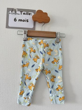Legging Roi Lion - taille 6 mois 🌼