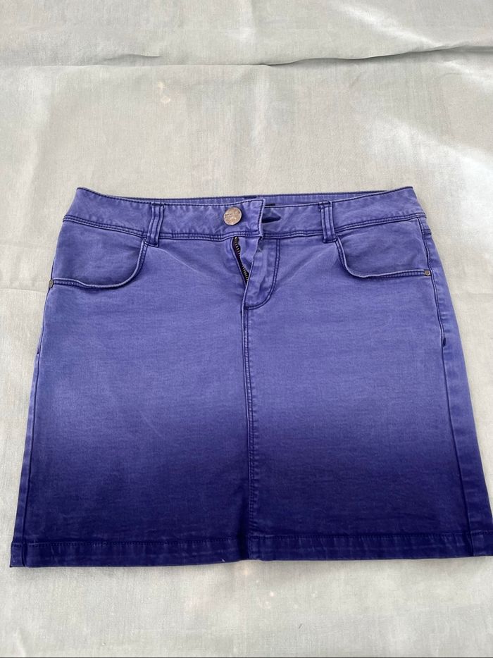 Jupe bleue