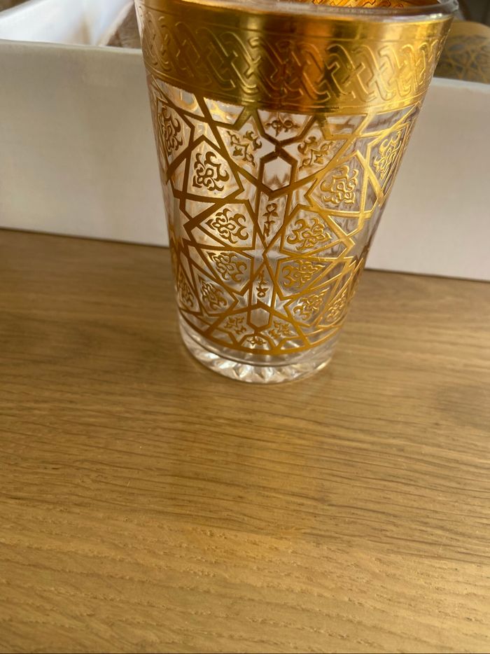 Set de 6 verre à thé 200ml neuf - photo numéro 3