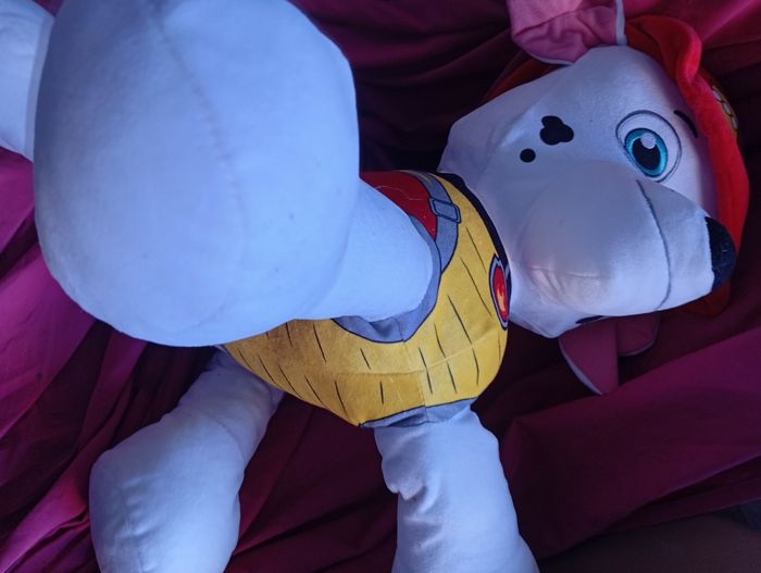 Grande peluche pat patrouille marcus - photo numéro 5