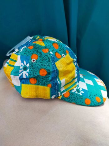 Casquette multicolore vintage – taille 56 cm