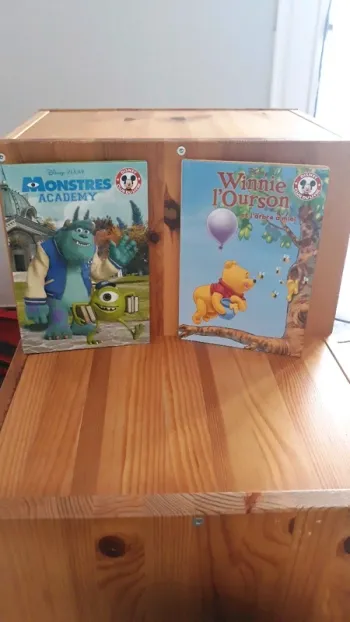 Lot de 2 livre disney