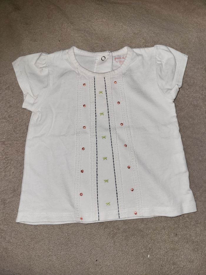 T-shirt bébė fille 12 mois