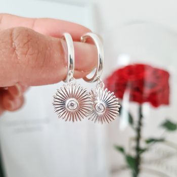 Boucles d'oreilles soleil