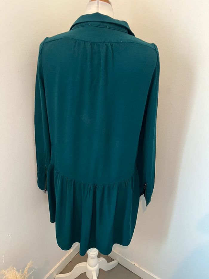 Robe col chemise verte Bash XS - photo numéro 6