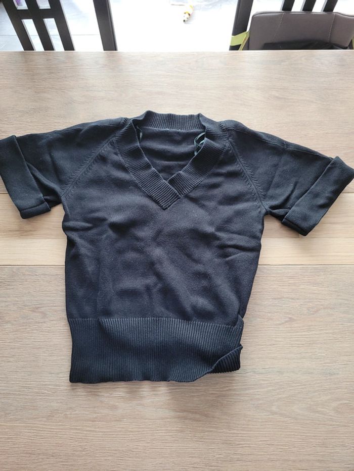 Pull manches courtes