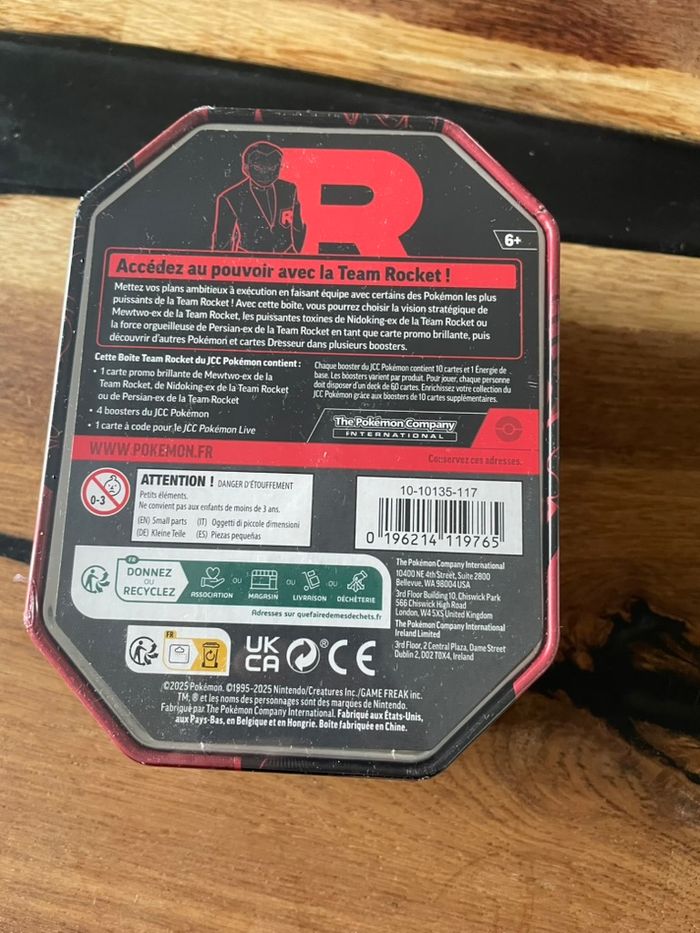 Pokebox Pokémon EV10 FR Nidoking Team Rocket Rivalités Destinées Neuf - photo numéro 3