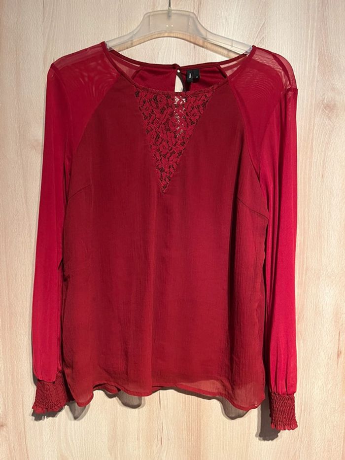 Blouse bordeaux
