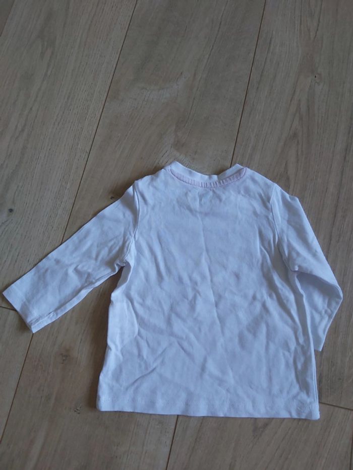 Tee-shirt ML garçon 6 mois (78) - photo numéro 4