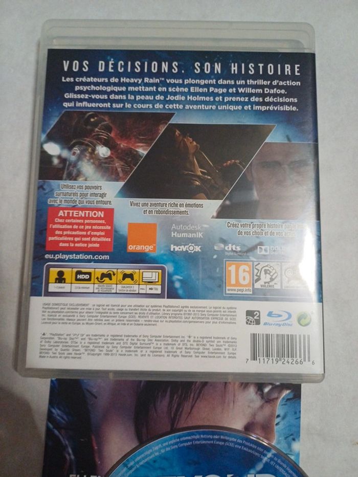 Beyond Two Souls Playstation 3 (PS3) - photo numéro 3