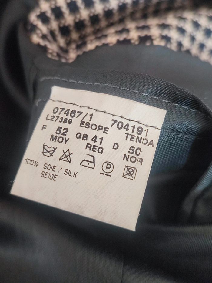 Blazer oversize vintage à carreaux Pierre Cardin - photo numéro 6