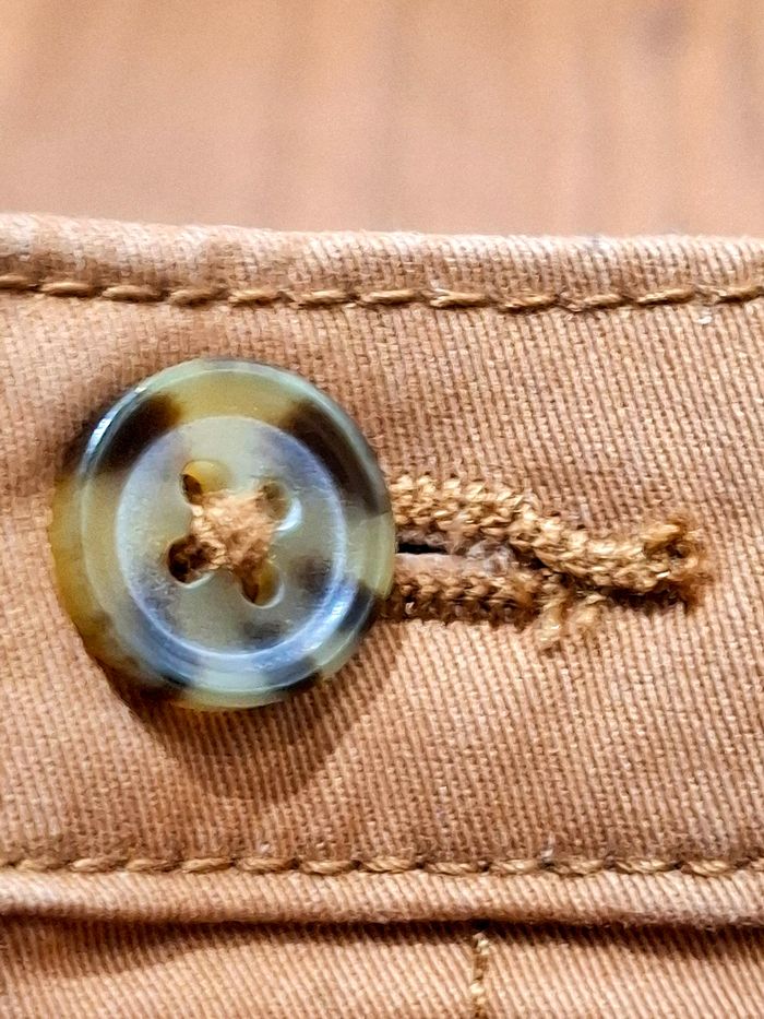 Pantalon jean enfant Kiabi brun – Taille 24 mois - photo numéro 3