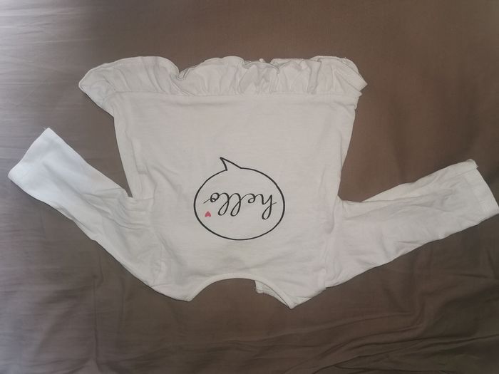 T-shirt manches longues hello