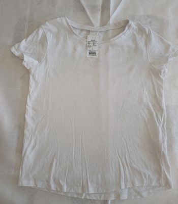 Tee-shirt blanc Décathlon