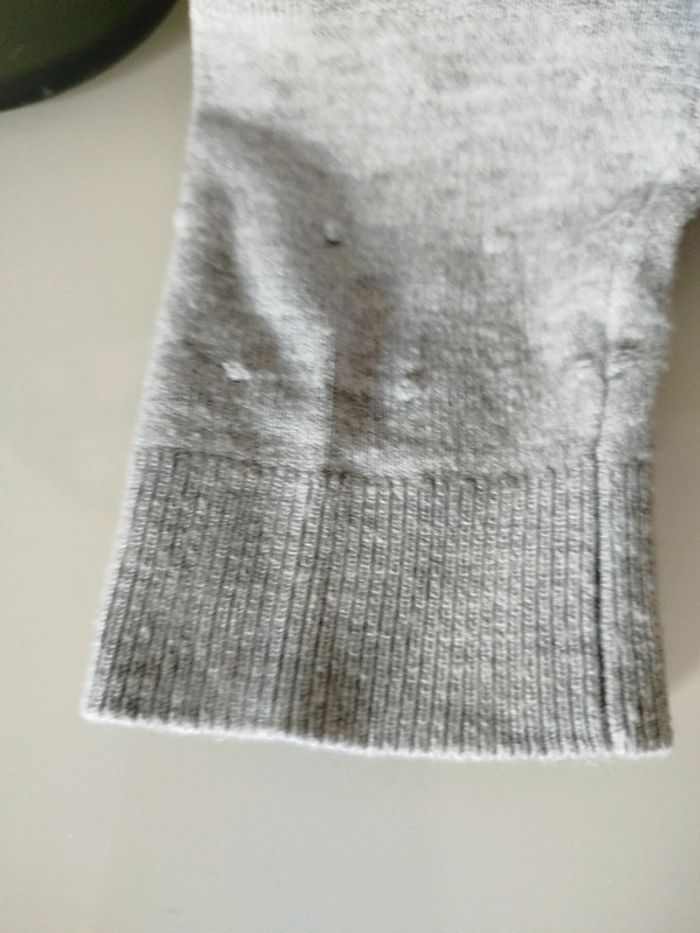#pull#gris#Camaieu - photo numéro 3