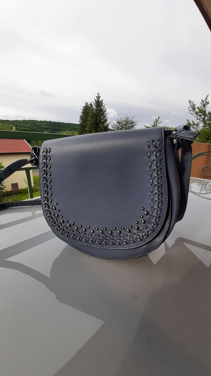 Sac Bandoulière bleu - photo numéro 7