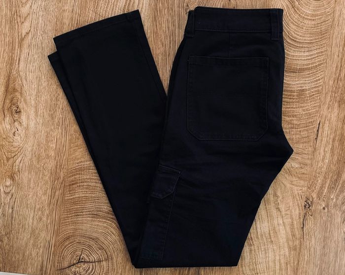 Pantalon cargo noir Dickies Straight pour femme, taille W 26 (36 taille française) - photo numéro 3