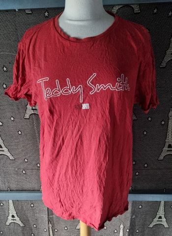 T-shirt rouge Teddy Smith taille L