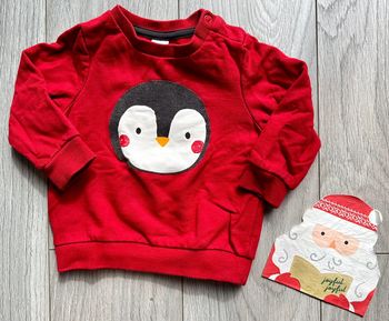 Pull / Sweat pingouin , Noël