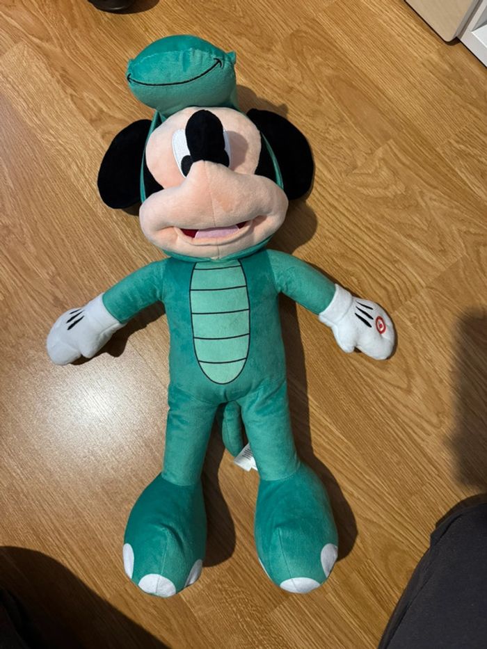 Peluche mickey dinosaure - photo numéro 2