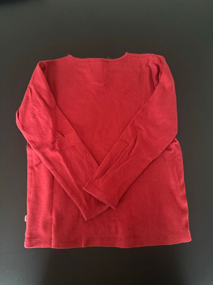 Haut rouge Bonpoint 6 ans - photo numéro 3