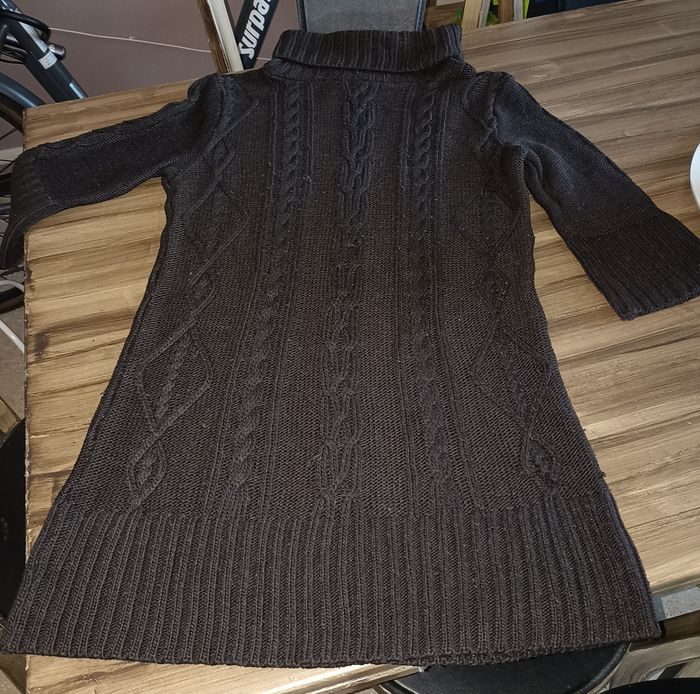 Robe-Pull Jennyfer Torsades & Col Roulé - photo numéro 3