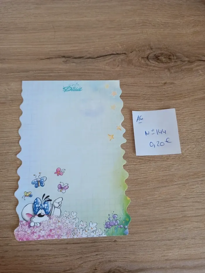 Feuille Diddl A6 144 0,20€
