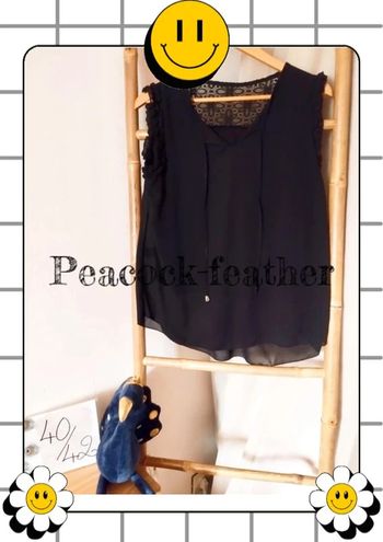 Blouse débardeur noir 40/42