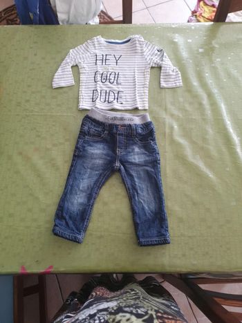 Jean Levi's et Tee-shirt Liberto 6 mois