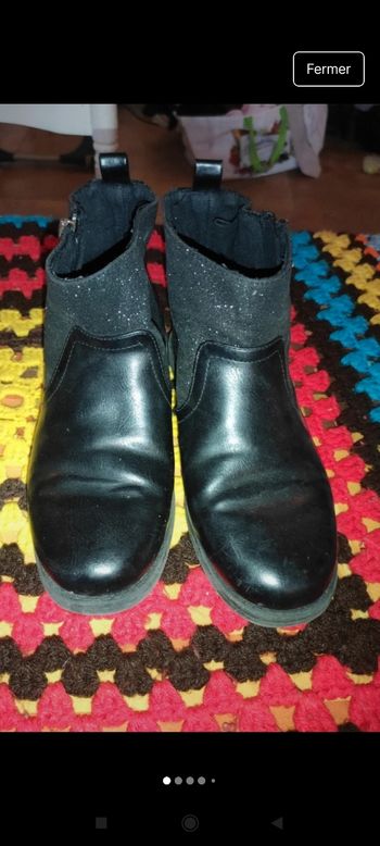 Très belle bottines fille ch20
