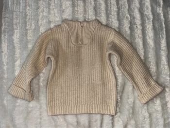 Pull polaire beige