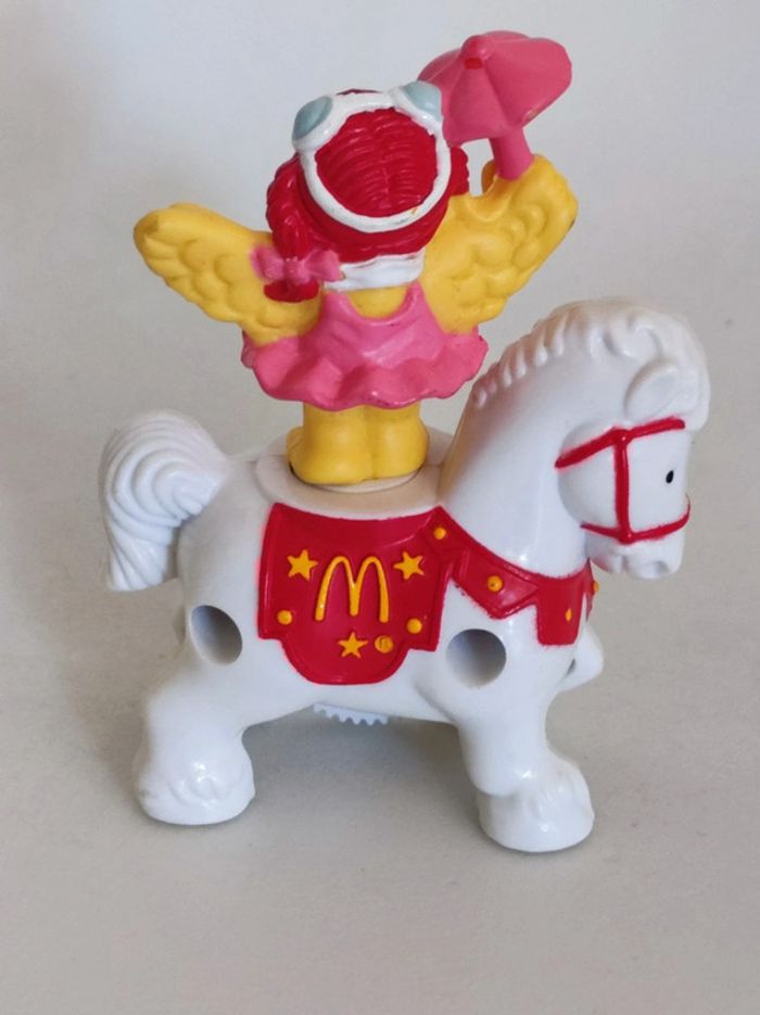 Figurine circus - birdie sur cheval Mac do - photo numéro 2