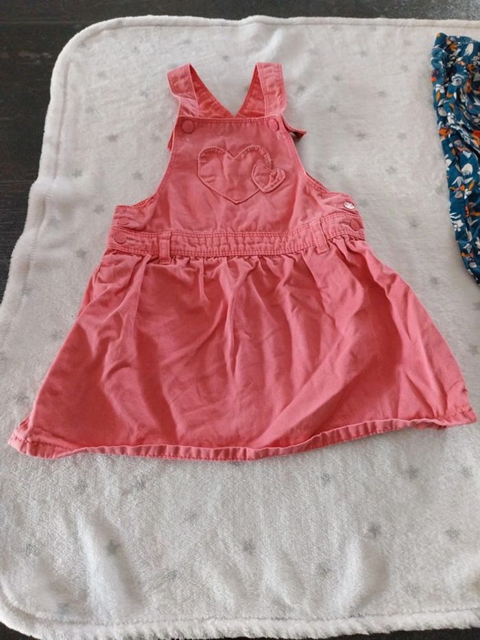 Salopette fille 2 ans