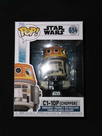 Figurine Funko Pop / C1-10P (Chopper) N°654 / Star Wars