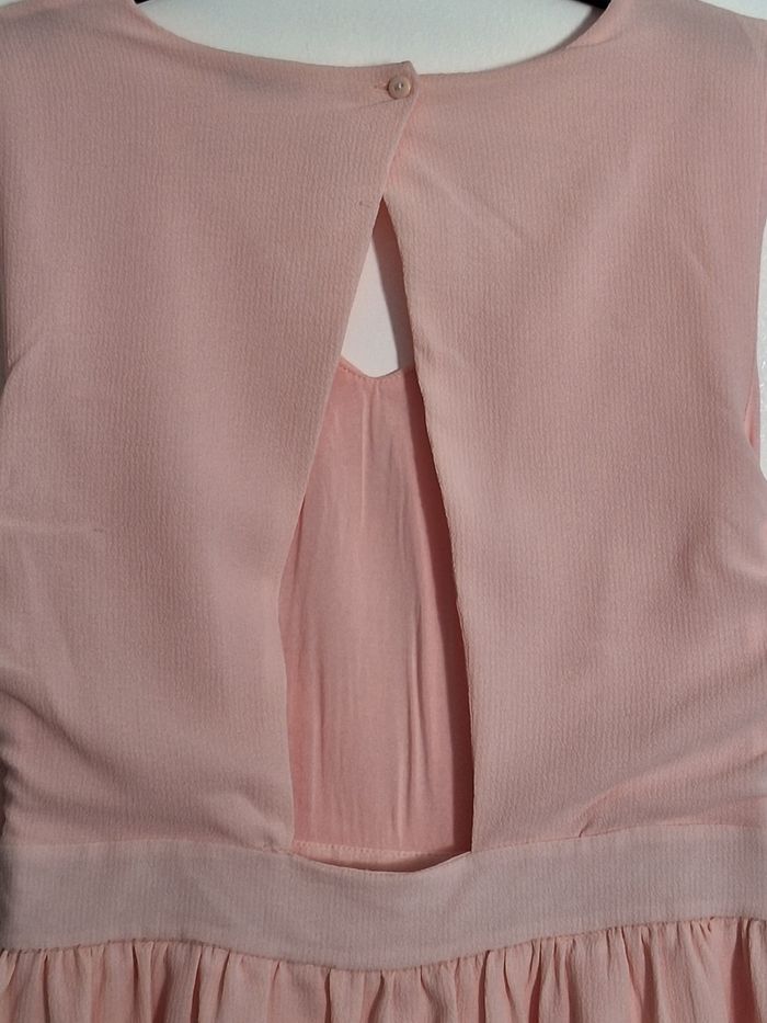 Robe couleur unie dos ouvert - photo numéro 7